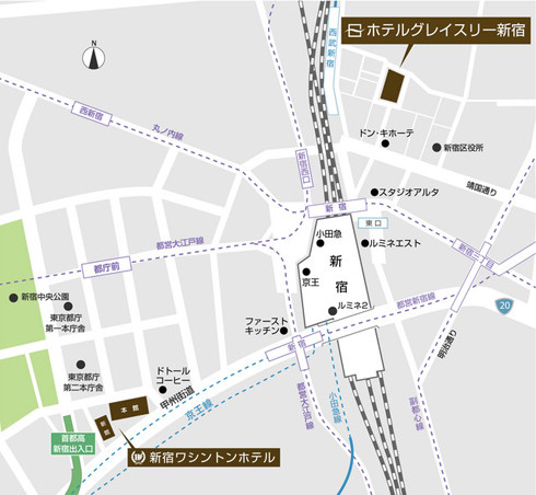 HG新宿地図490452