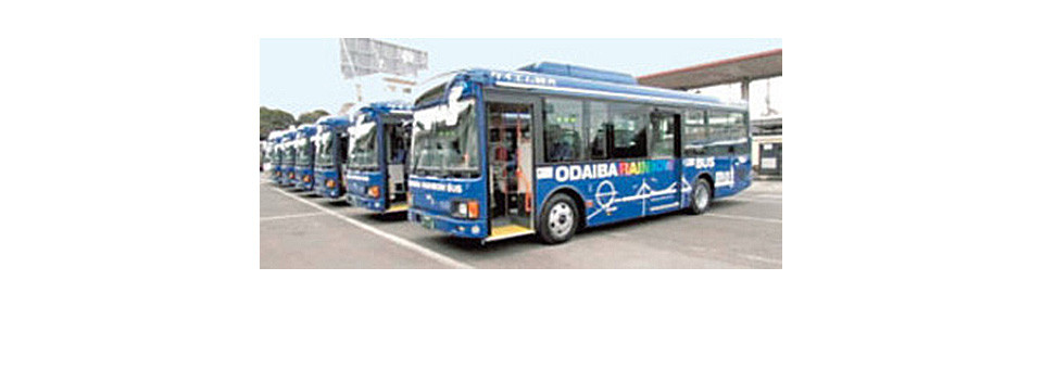 ODAIBA RAINBOW BUS