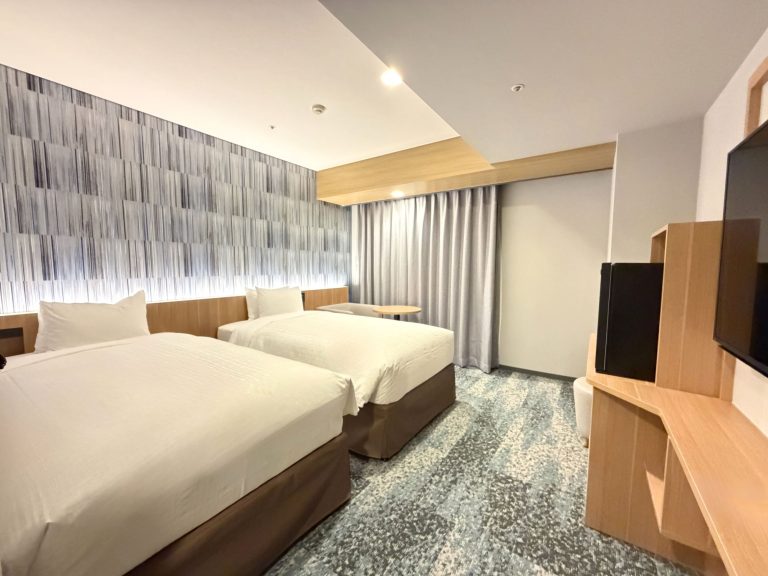 Standard Floor: Sample Twin Room / 22 square meters