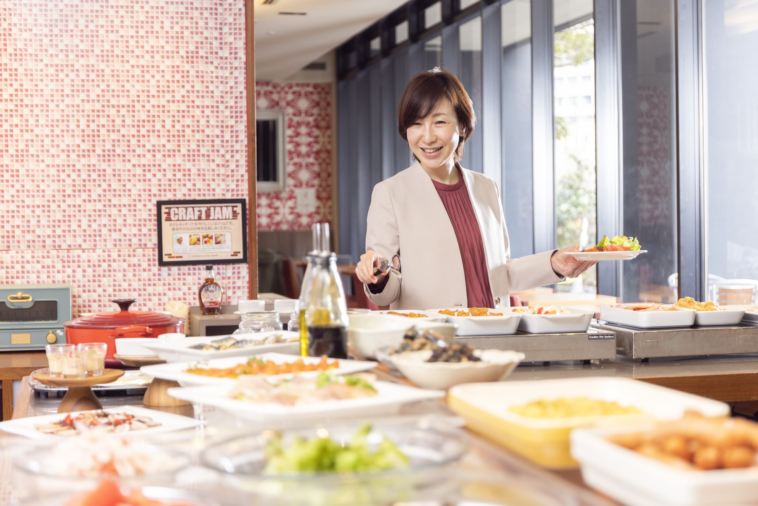 ホテルグレイスリー田町 ボンサルーテ・カフェ（1F） 朝食