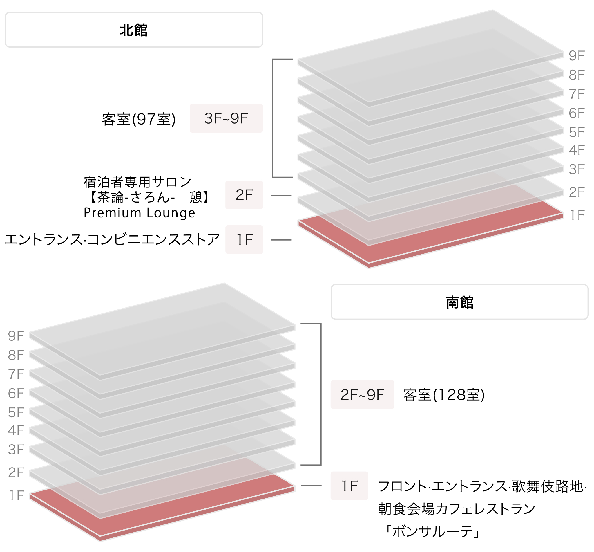 ホテルグレイスリー 京都三条 館内画像