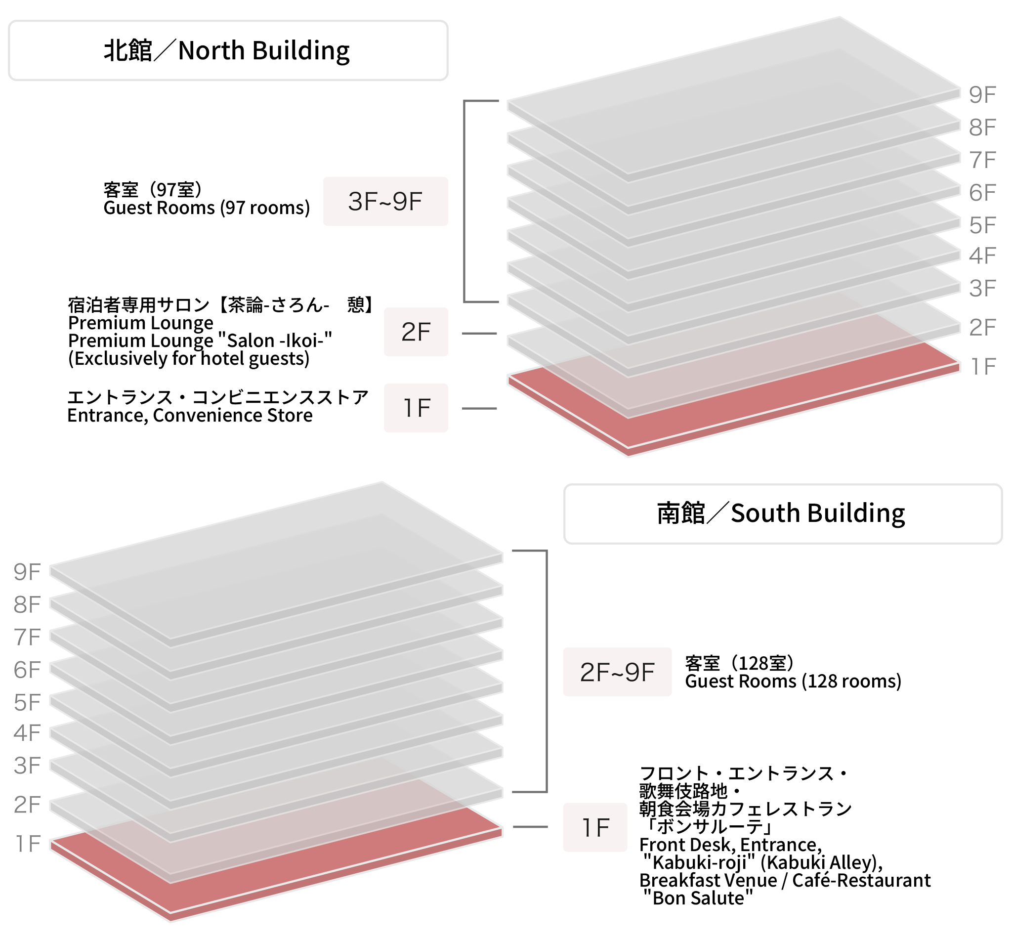 ホテルグレイスリー 京都三条 館内画像