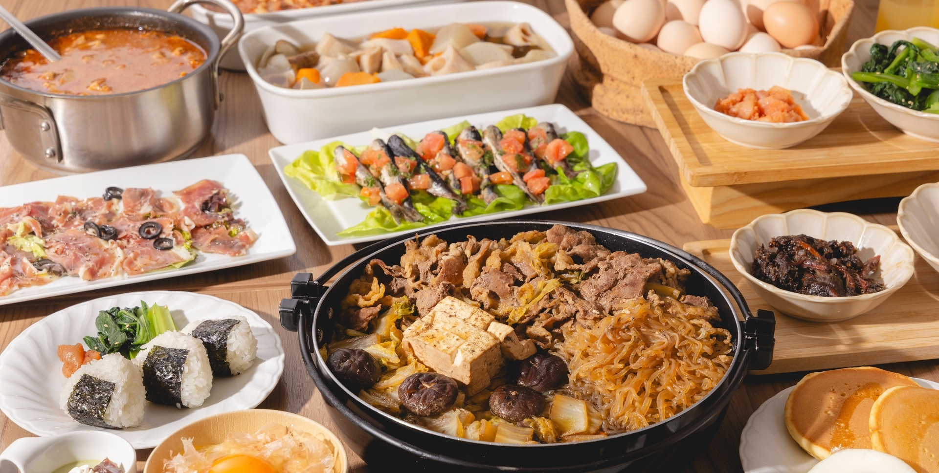 ホテルグレイスリー 浅草 朝食風景